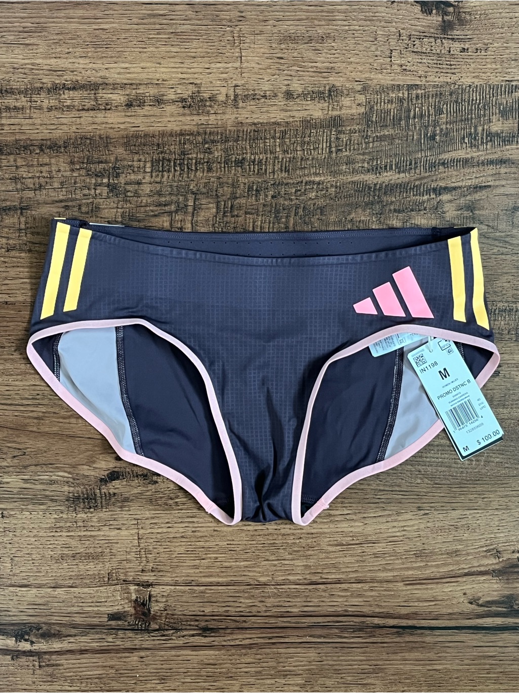 Adidas Adizero Pro Elite Track & Field Womens Briefs ‘Purple’ (Size Wmns M)